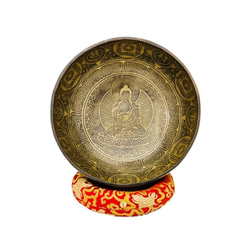 Buddha Engraving Singing Bowl
