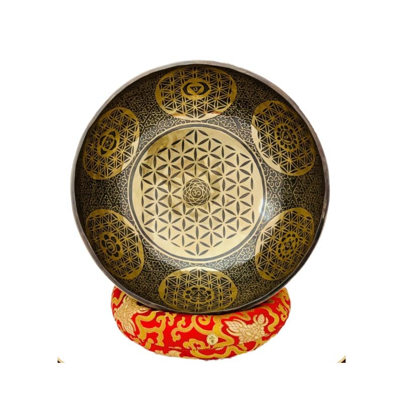 OM Engraving Singing Bowl
